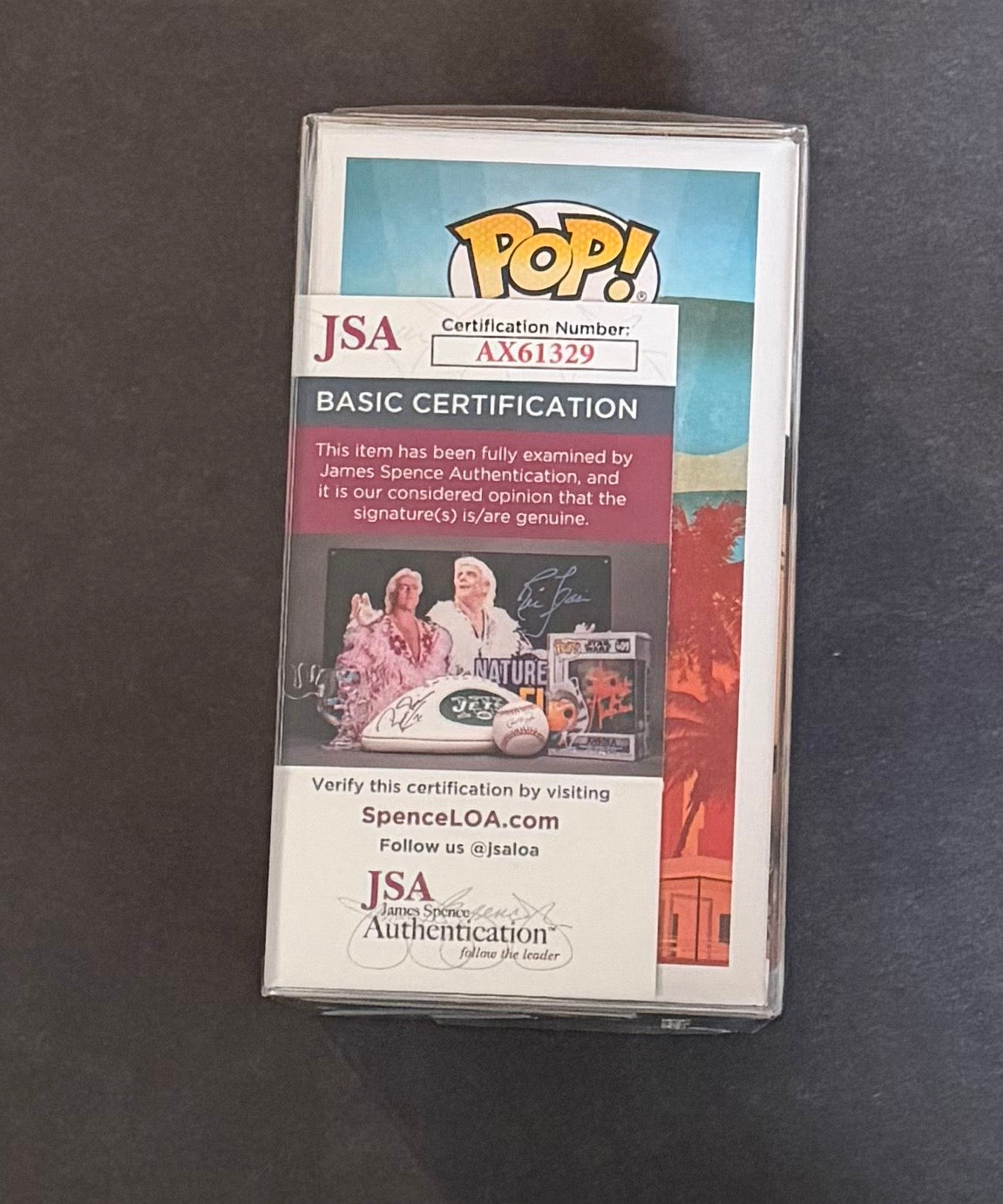 Funko Pop Danny Trejo #229 Signed Autographed JSA COA Ad Icons w/ Protector