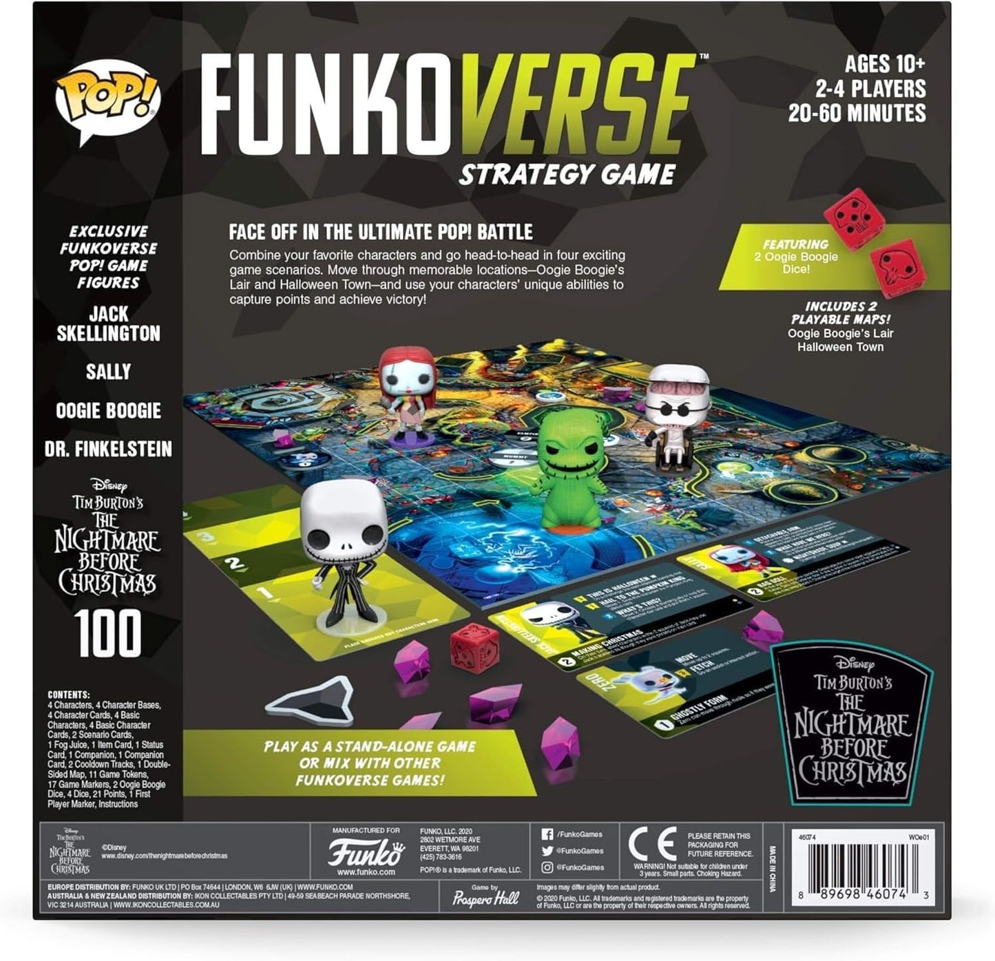 Funkoverse: Disney The Nightmare Before Christmas 100 Game