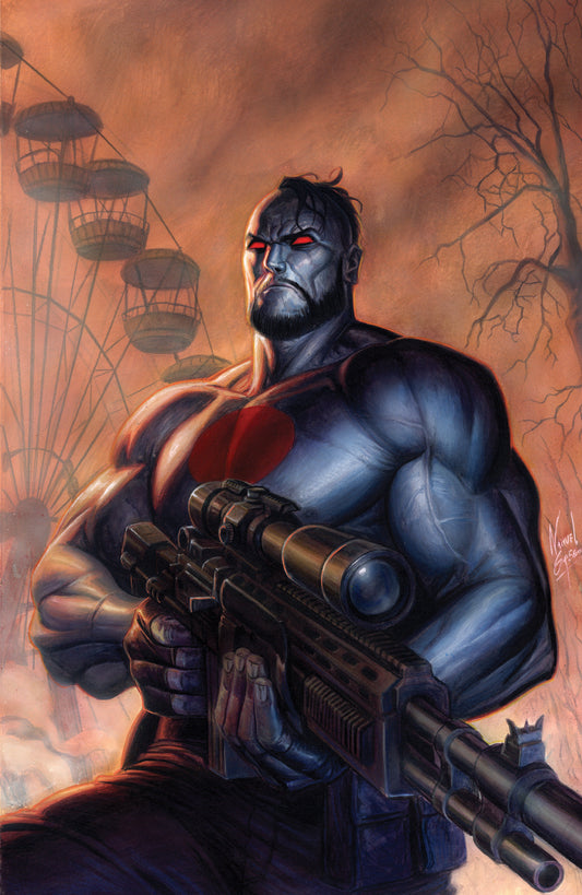 VALIANT BEYOND: BLOODSHOT #5--MAN MADE HELL #2 VARIANT C (GREGO FULL ART)
