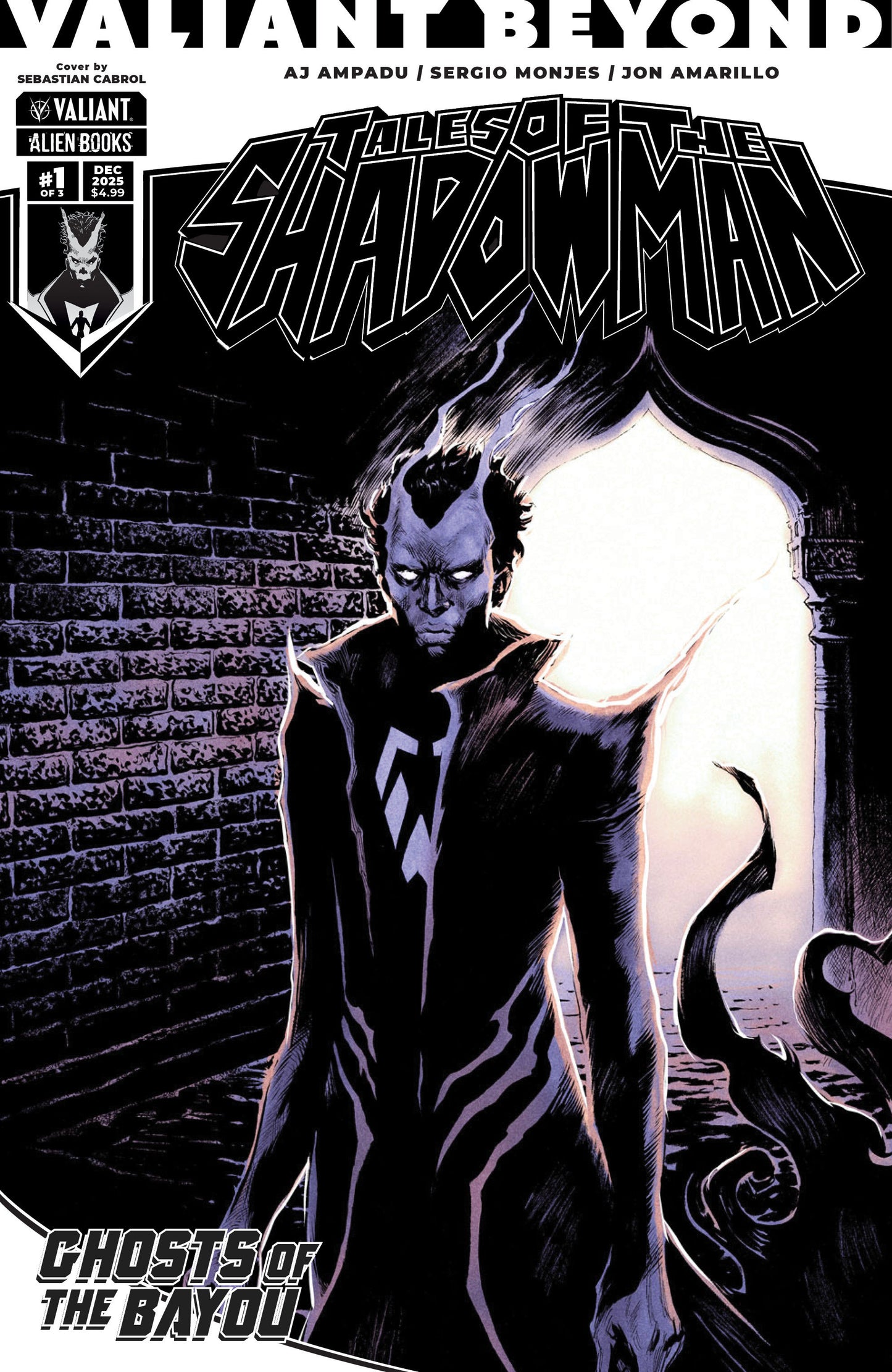 VALIANT BEYOND: TALES OF THE SHADOWMAN #4--GHOSTS OF THE BAYOU #1 COVER A (CABROL)