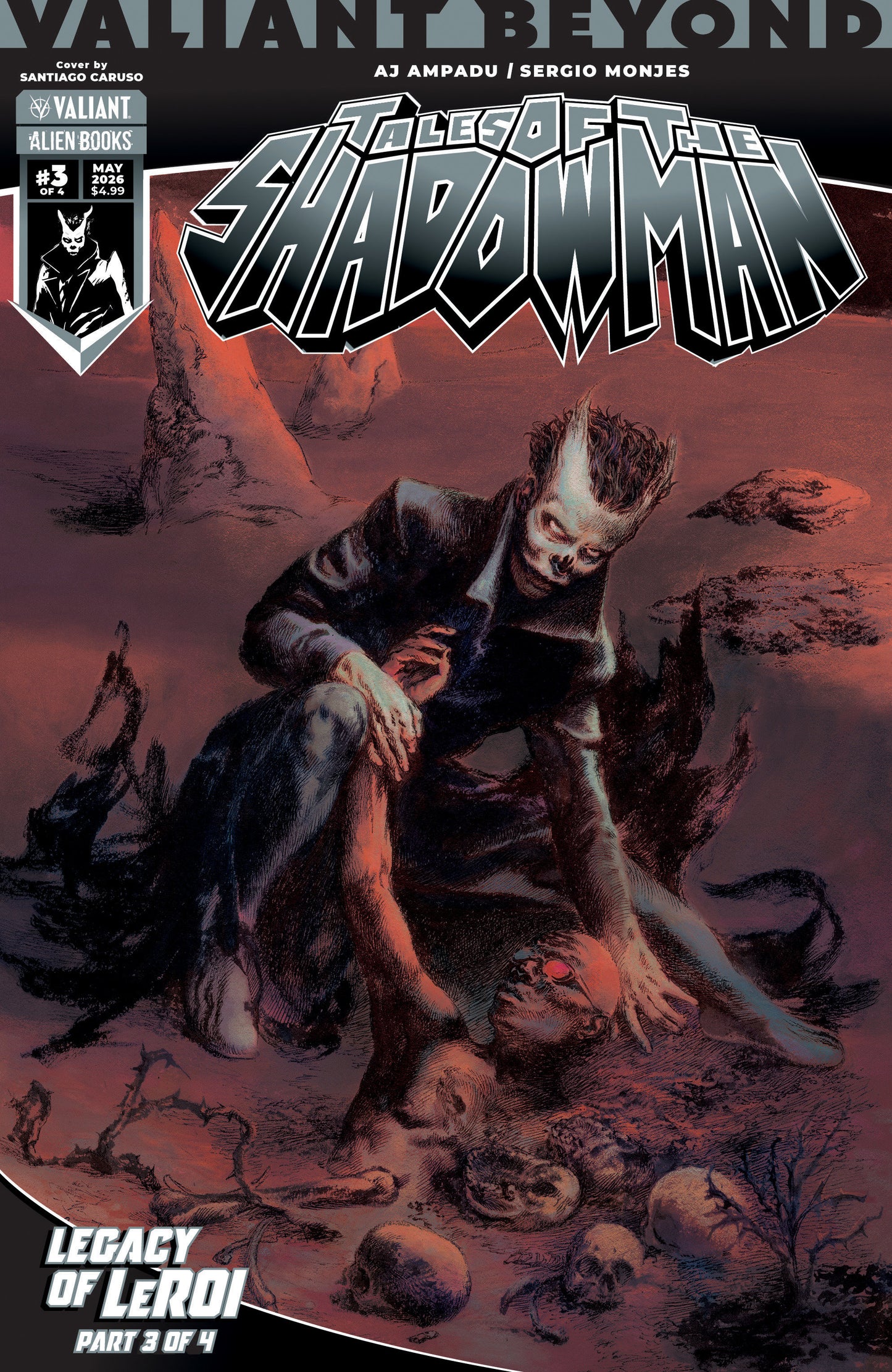 VALIANT BEYOND: TALES OF THE SHADOWMAN #9--LEGACY OF LEROI #3 COVER A (AZAMOR)