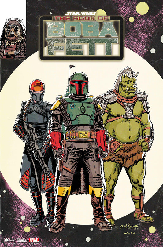 STAR WARS: THE BOOK OF BOBA FETT #1 JERRY ORDWAY VARIANT