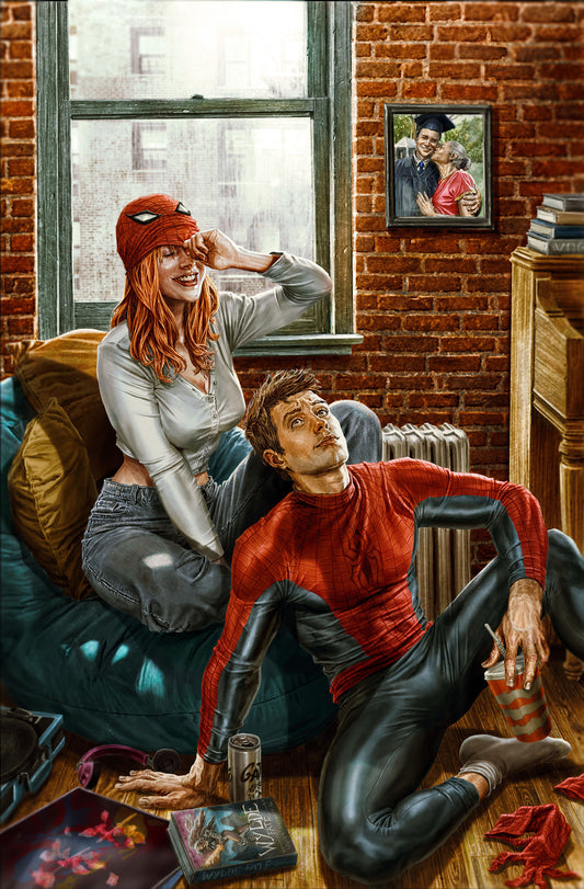 AMAZING SPIDER-MAN #27 LEE BERMEJO AMAZING VISIONS VIRGIN VARIANT [DS]