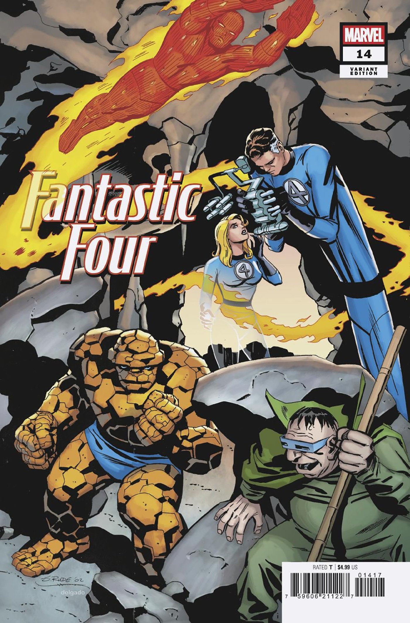 FANTASTIC FOUR #14 STEVE RUDE VARIANT