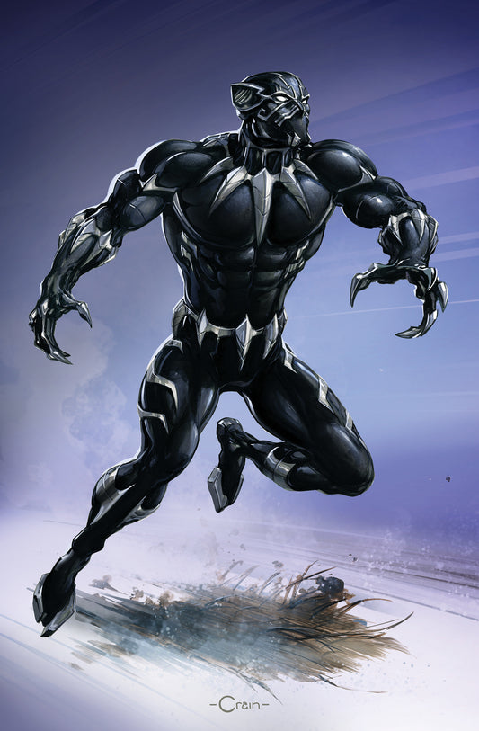 BLACK PANTHER: INTERGALACTIC #2 CLAYTON CRAIN VIRGIN VARIANT