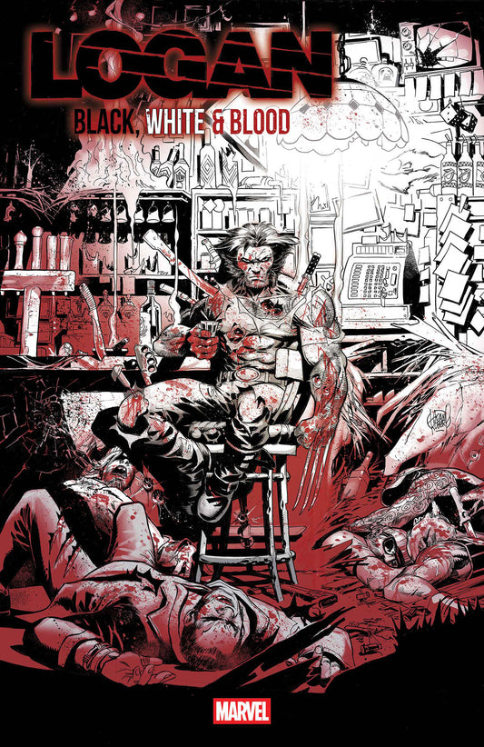 LOGAN: BLACK, WHITE & BLOOD #1 ADAM KUBERT VARIANT