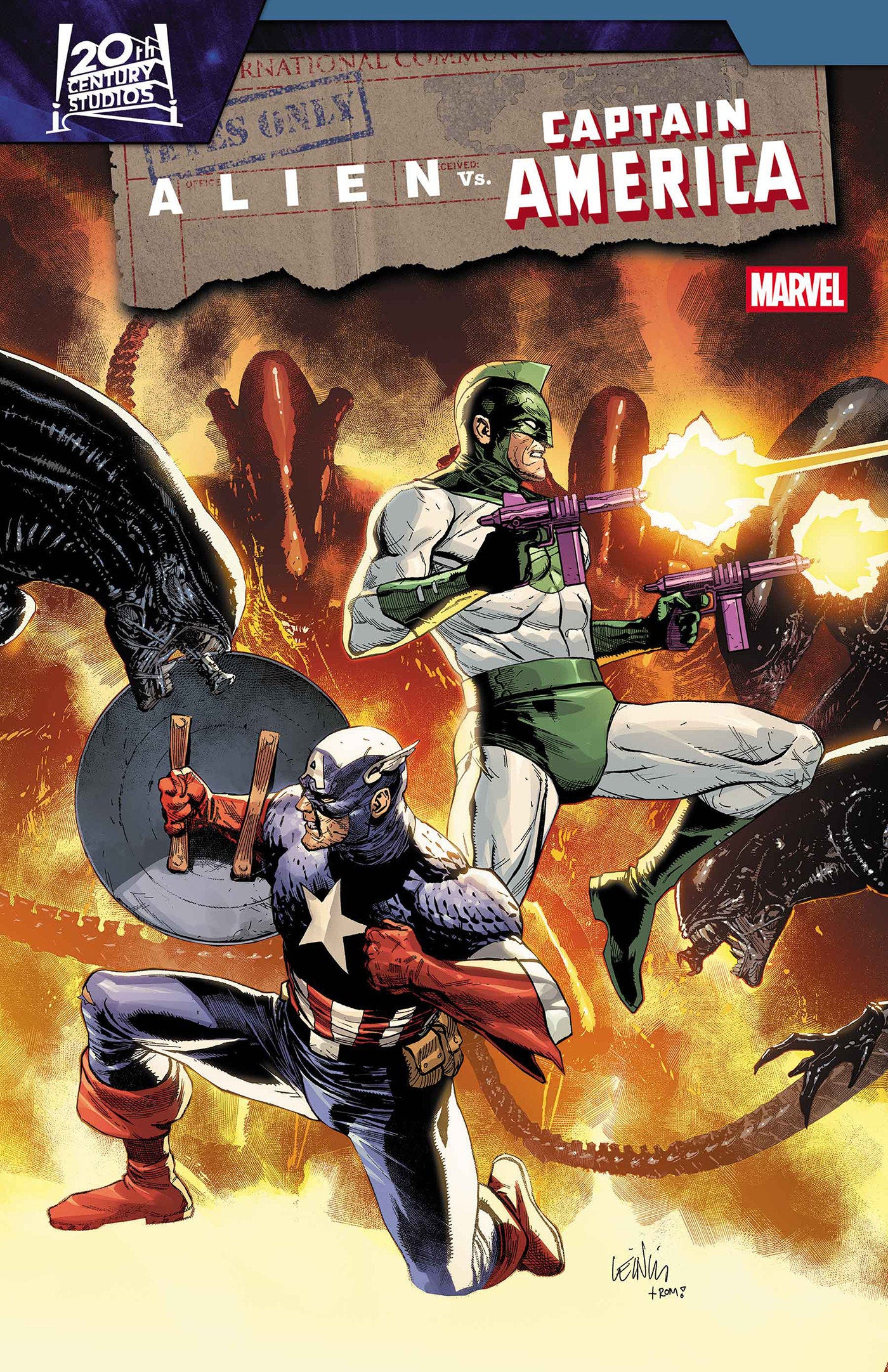 ALIEN VS. CAPTAIN AMERICA #3