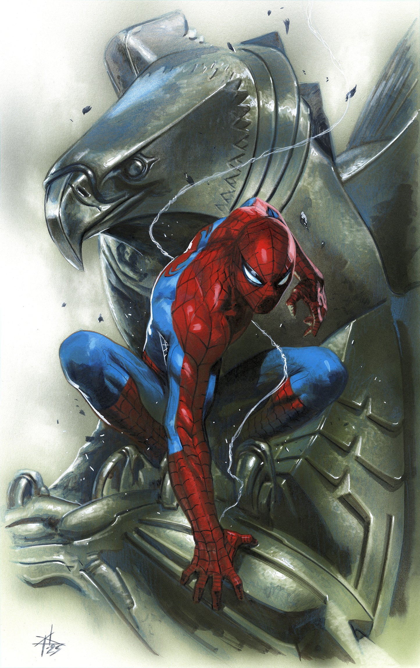 AMAZING SPIDER-MAN ANNUAL #1 GABRIELE DELL'OTTO VIRGIN VARIANT
