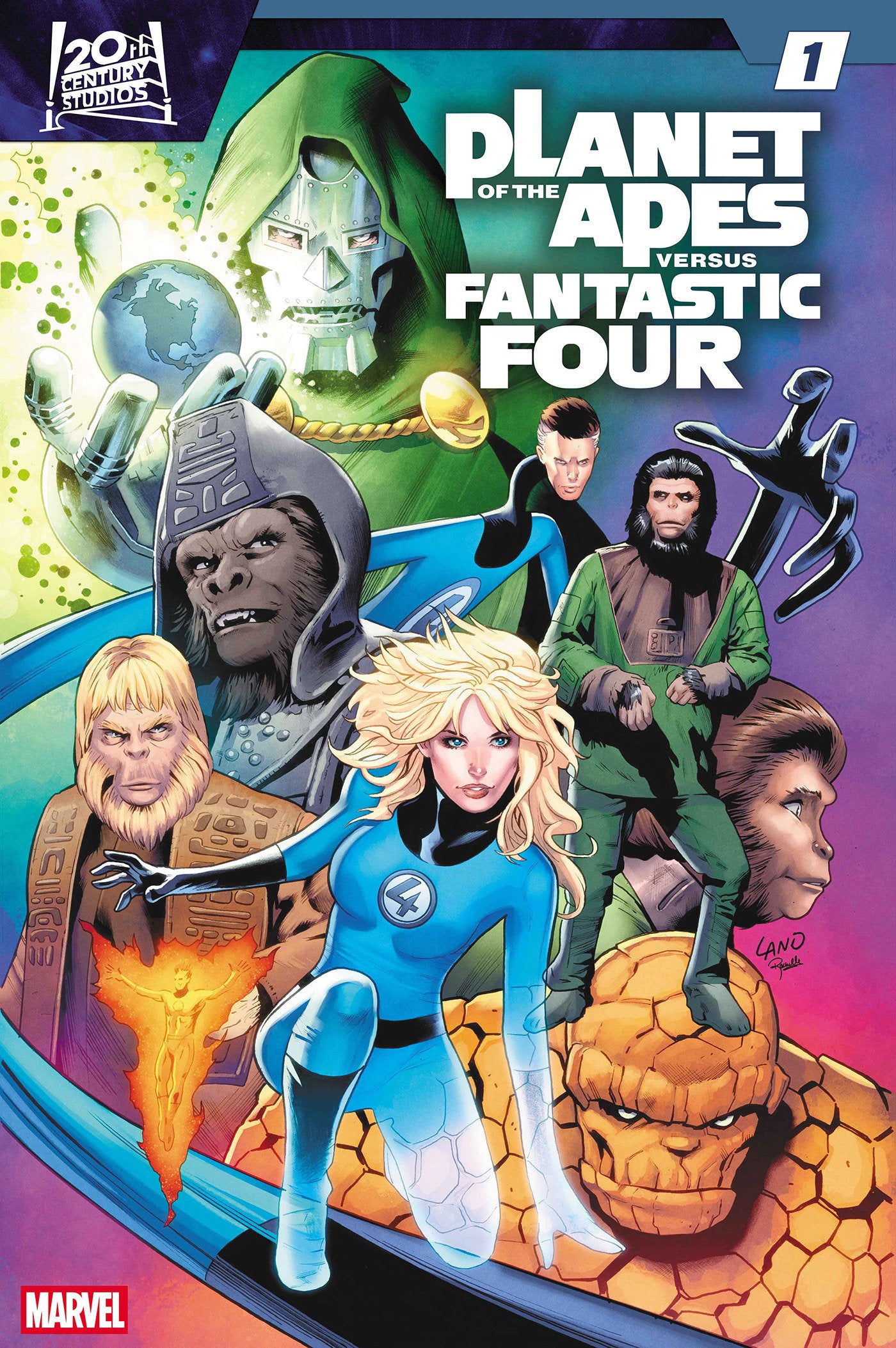 PLANET OF THE APES VS. FANTASTIC FOUR #1