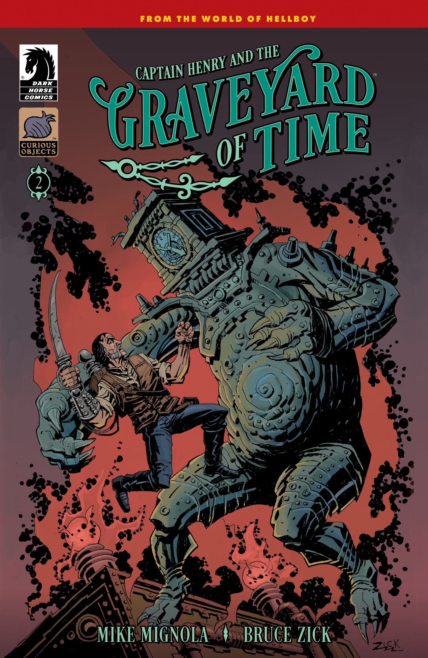 CAPTAIN HENRY AND THE GRAVEYARD OF TIME #2 (CVR A) (BRUCE ZICK)