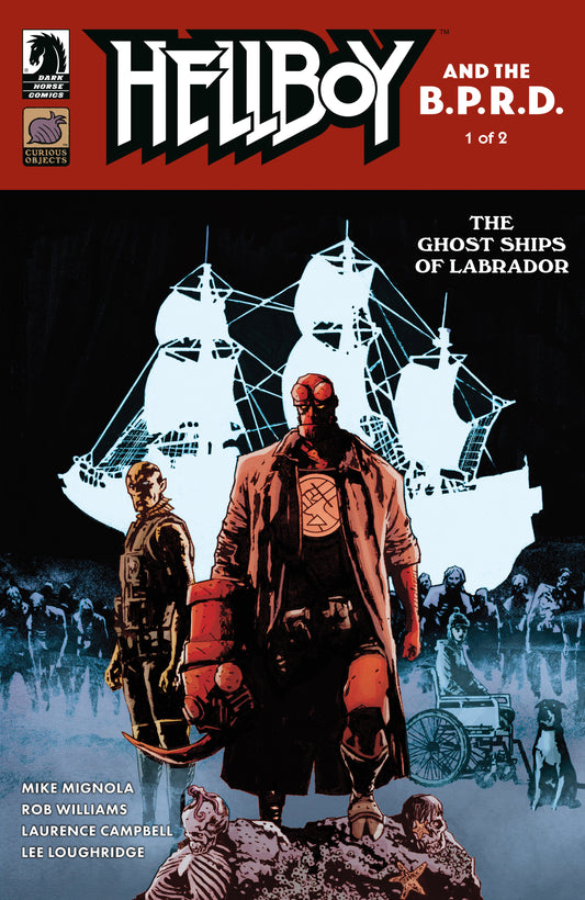 HELLBOY AND THE B.P.R.D.: THE GHOST SHIPS OF LABRADOR #1 (CVR A) (LAURENCE CAMPBELL)