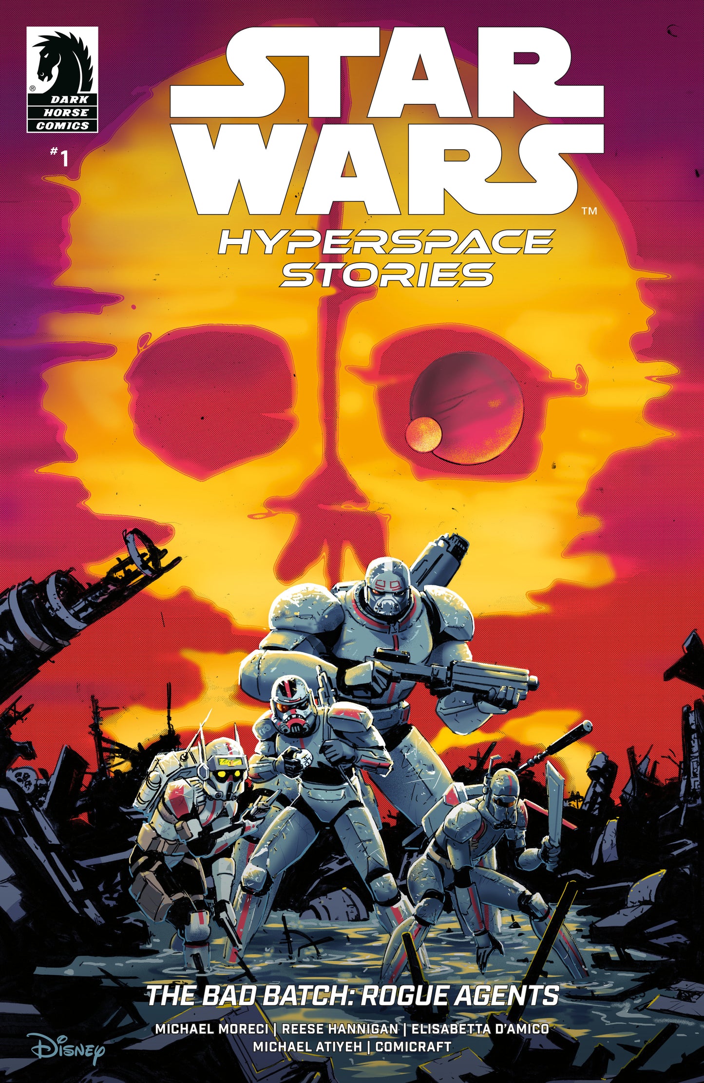 STAR WARS: HYPERSPACE STORIES: THE BAD BATCH--ROGUE AGENTS #1 (VARIANT CVR B) (RILEY ROSSMO)