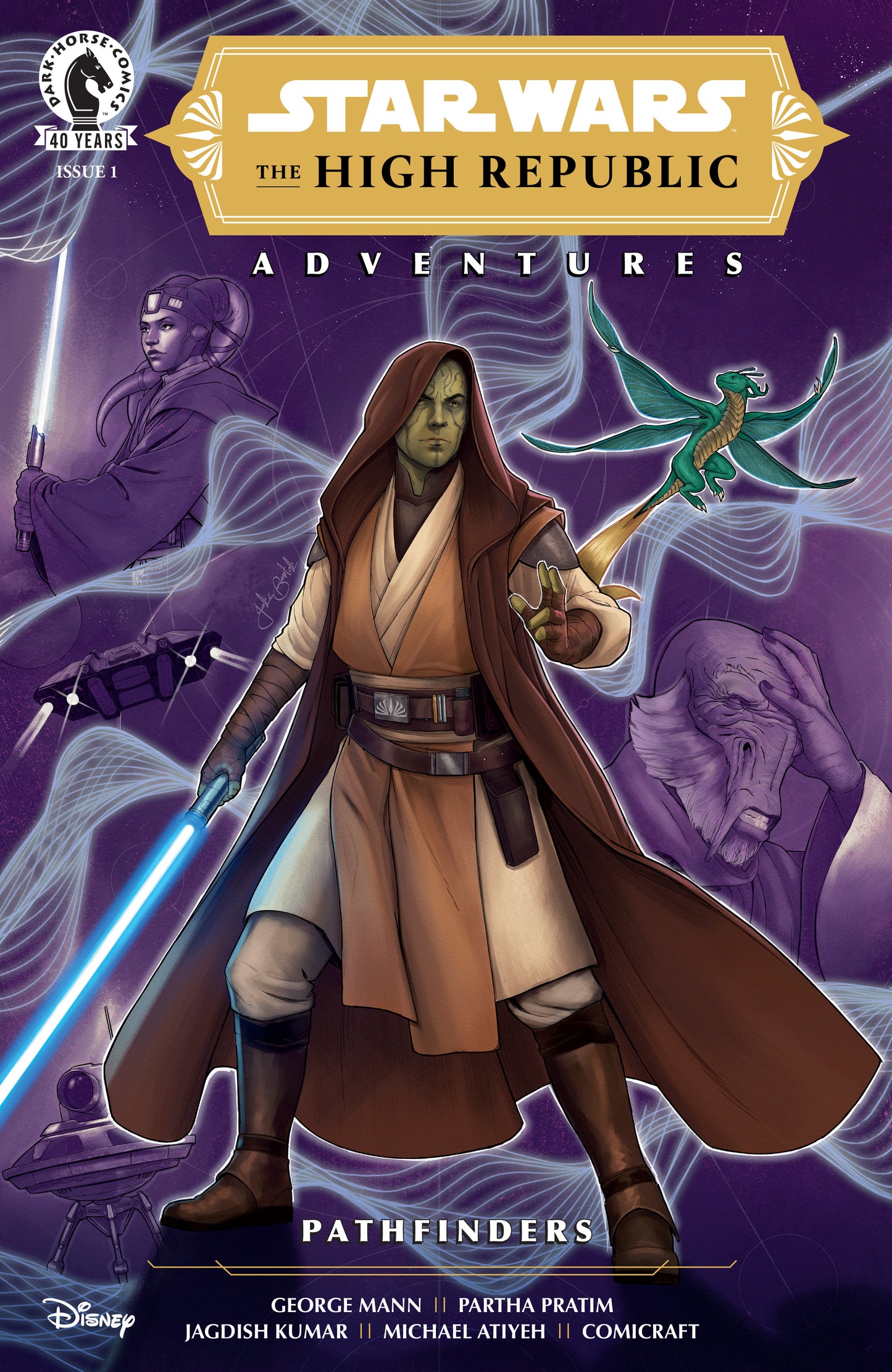 STAR WARS: THE HIGH REPUBLIC ADVENTURES--PATHFINDERS #1 (CVR A) (JAKE BARTOK)