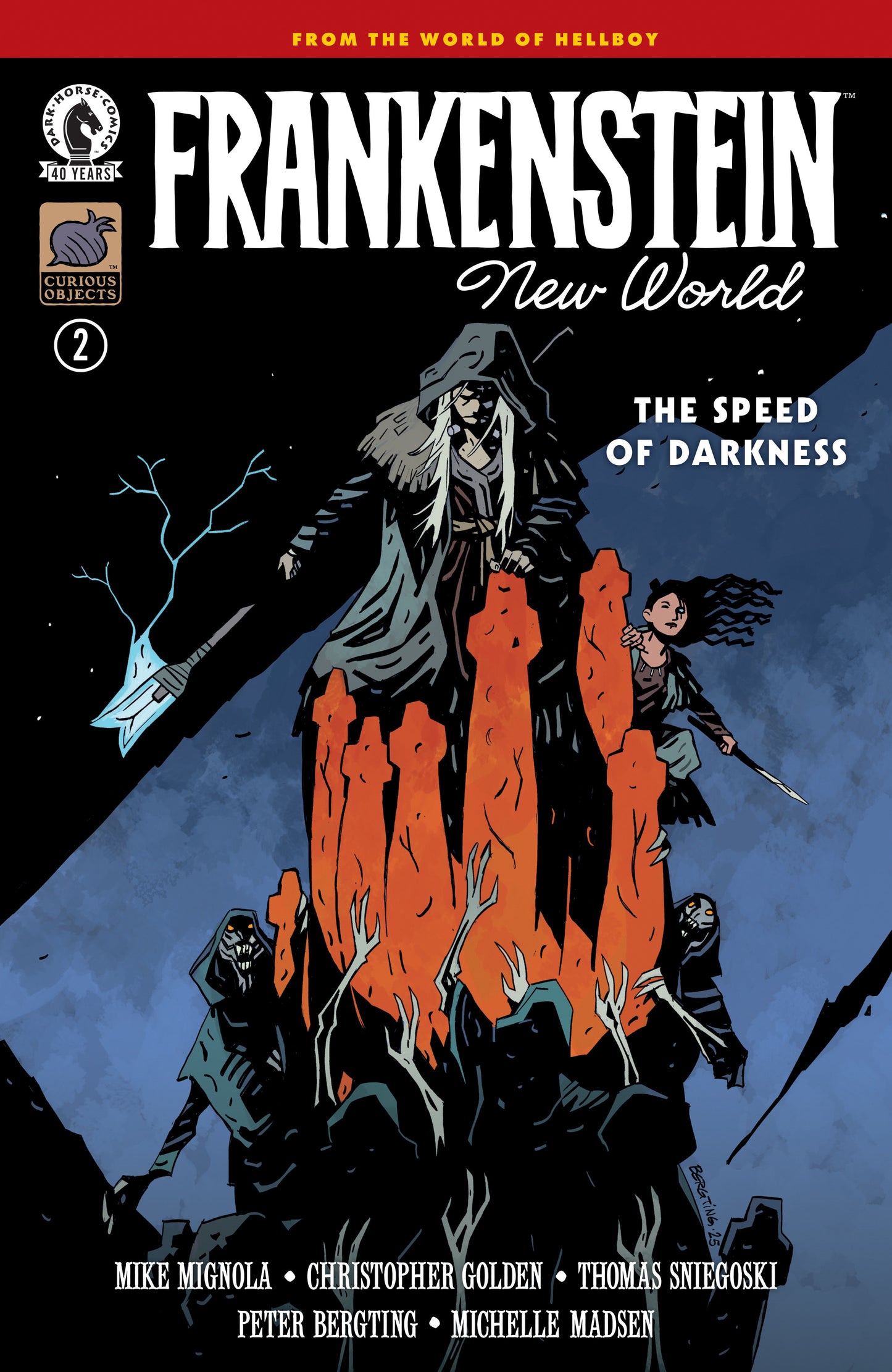 FRANKENSTEIN: NEW WORLD--THE SPEED OF DARKNESS #2 (CVR A) (PETER BERGTING)