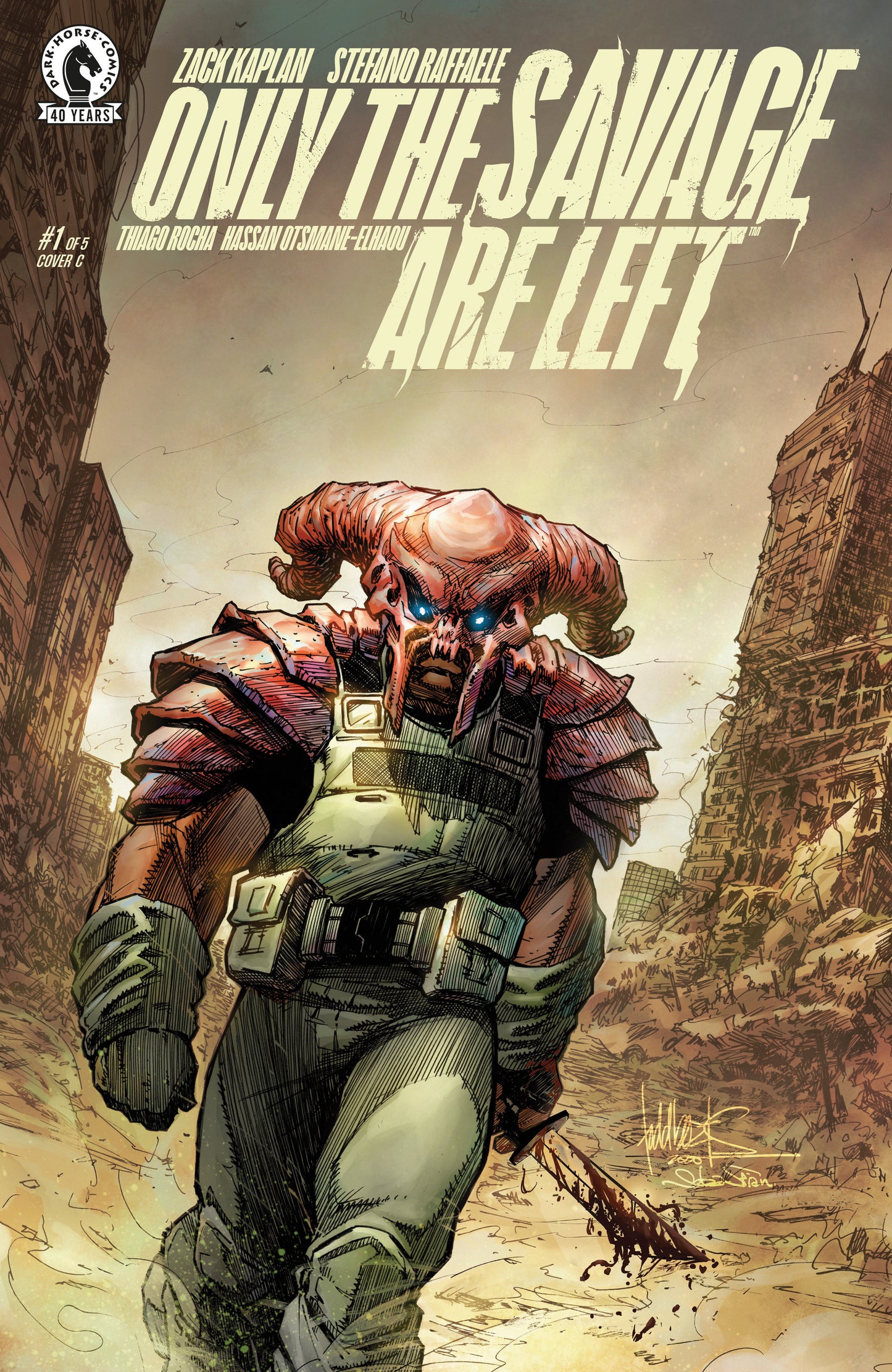 ONLY THE SAVAGE ARE LEFT #1 (CVR C) (TODD BEATS)