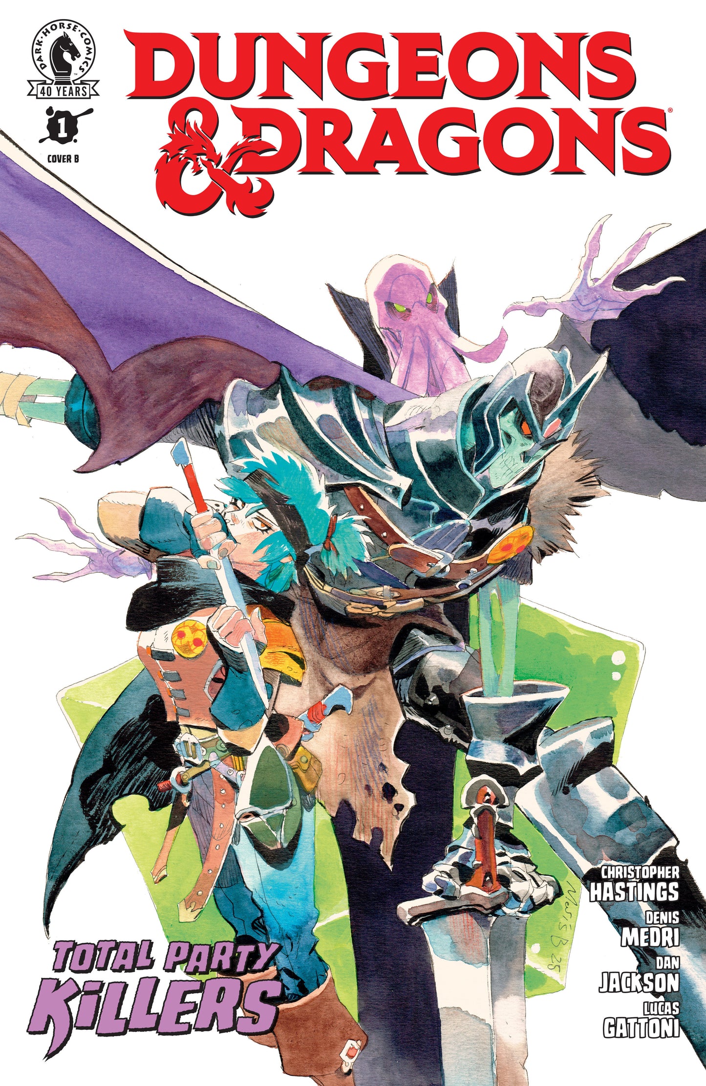 DUNGEONS & DRAGONS: TOTAL PARTY KILLERS #1 (CVR B) (1:20) (MATIAS BERGARA)