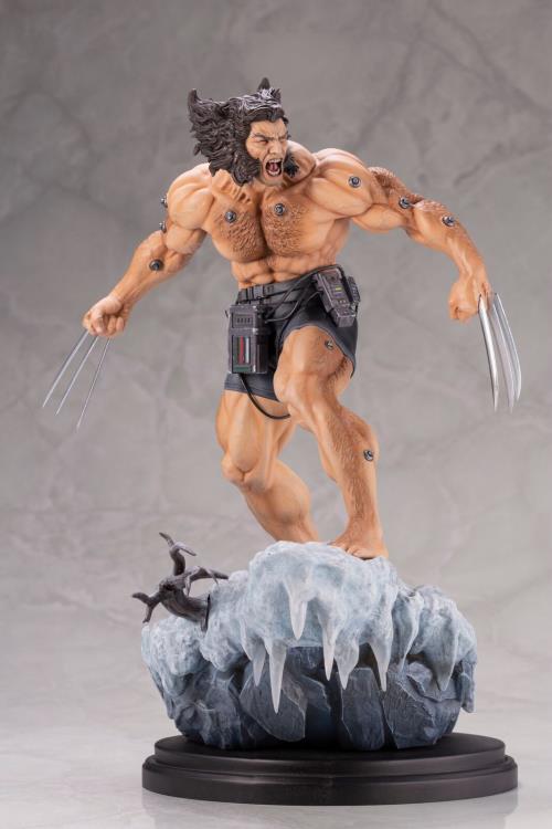Kotobukiya Marvel X-Men Weapon X Wolverine Fine Art Statue 1/6 Scale Resin