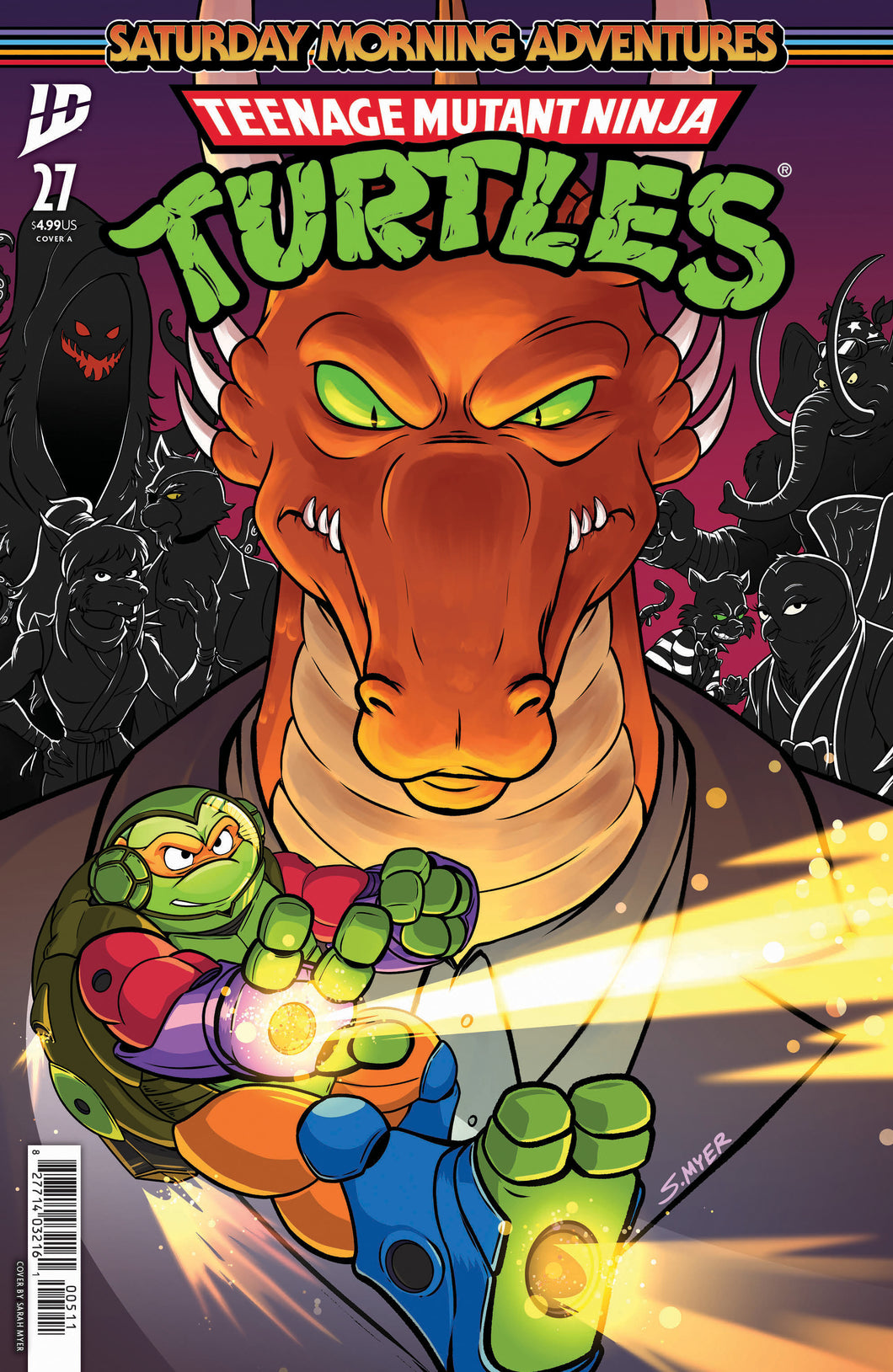 TEENAGE MUTANT NINJA TURTLES: SATURDAY MORNING ADVENTURES #27 COVER A (MYER)