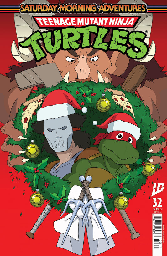 TEENAGE MUTANT NINJA TURTLES: SATURDAY MORNING ADVENTURES #32 COVER A (SCHOENING)