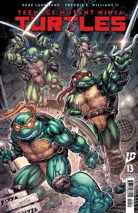 TEENAGE MUTANT NINJA TURTLES #13 COVER A (WILLIAMS II)