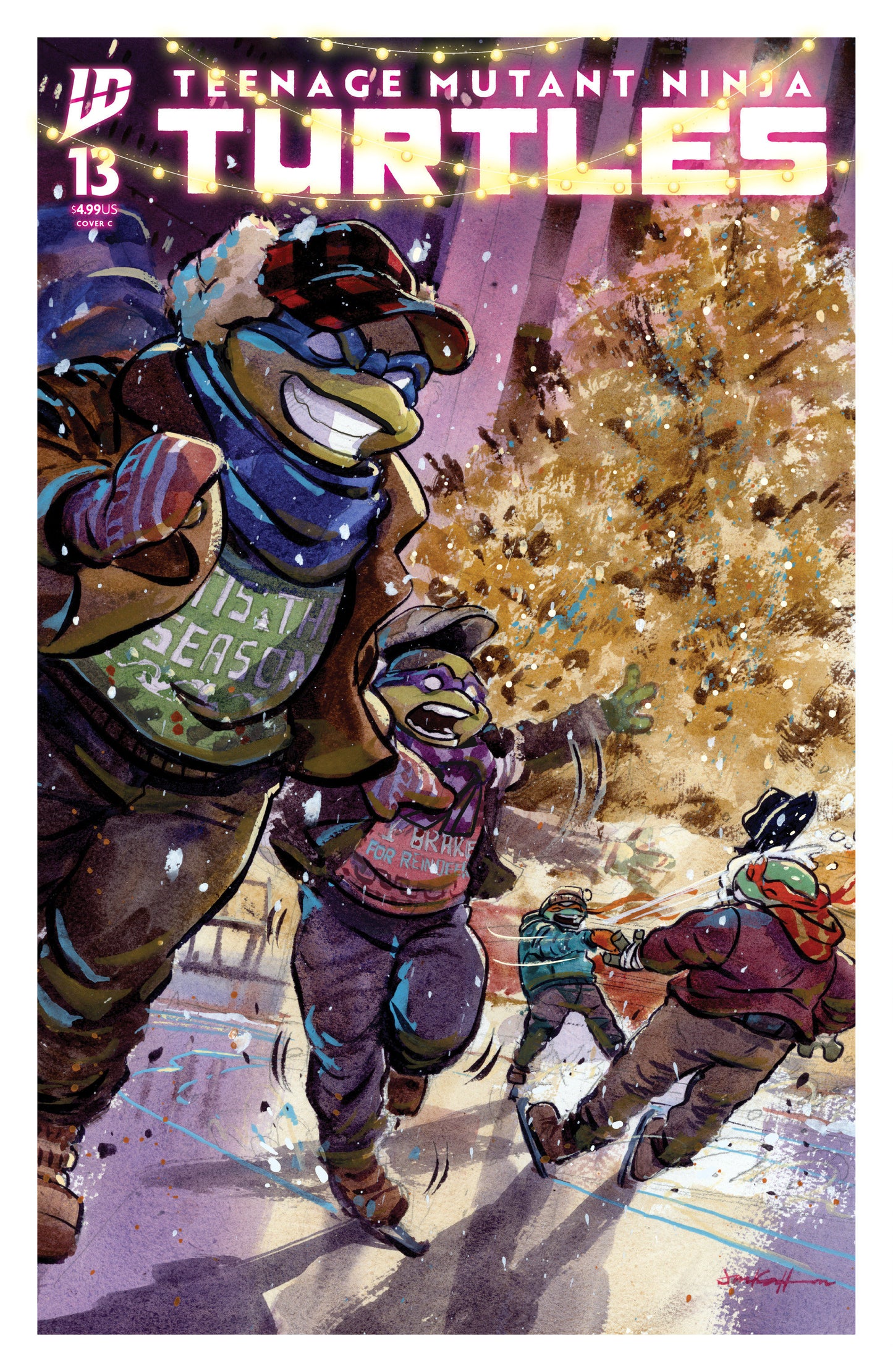 TEENAGE MUTANT NINJA TURTLES #13 VARIANT C (CULLUM)