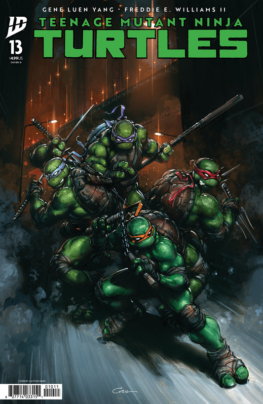 TEENAGE MUTANT NINJA TURTLES #13 VARIANT D (CRAIN)