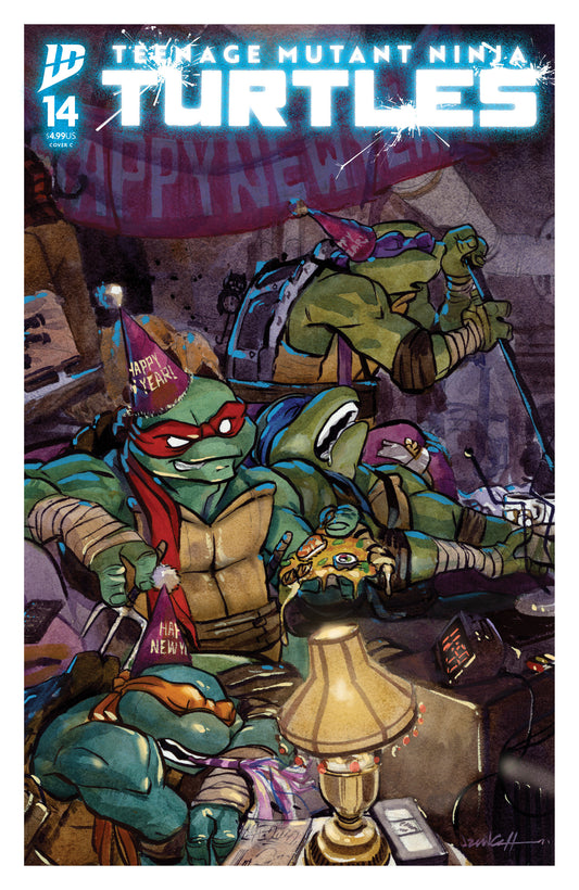 TEENAGE MUTANT NINJA TURTLES #14 VARIANT C (CULLUM)