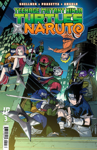 TEENAGE MUTANT NINJA TURTLES X NARUTO #3 VARIANT RI (50) (RANDOLPH)