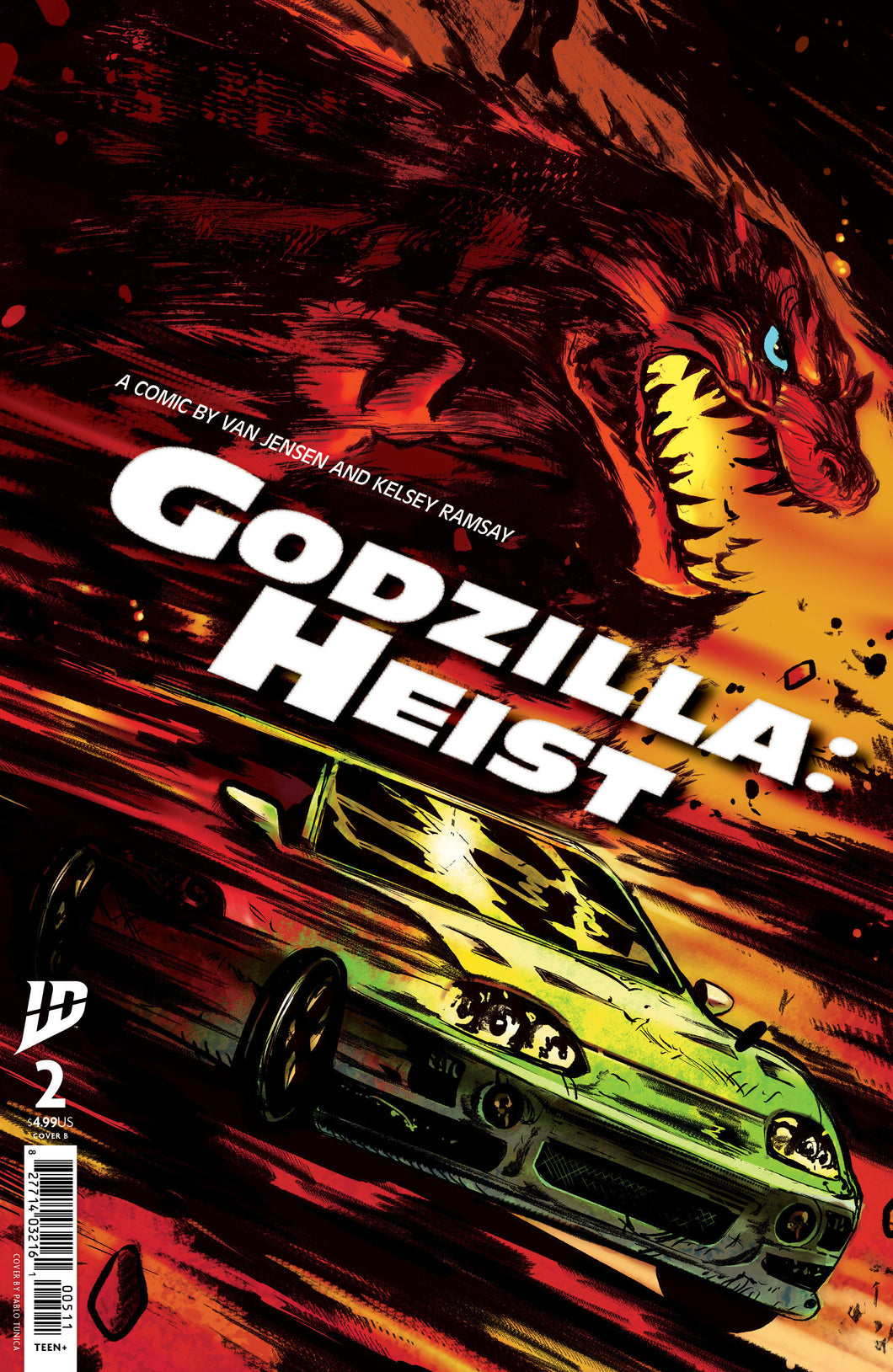 GODZILLA: HEIST #2 VARIANT B (TUNICA MOVIE POSTER VARIANT)