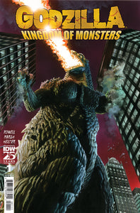 GODZILLA 70TH ANNIVERSARY FOIL CLASSICS: GODZILLA KINGDOM OF MONSTERS #1 COVER A (ROSS)