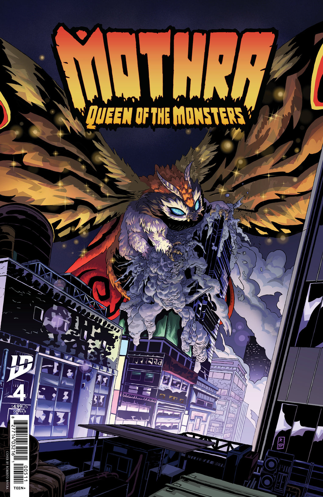 MOTHRA: QUEEN OF THE MONSTERS #4 VARIANT B (RIVERA)