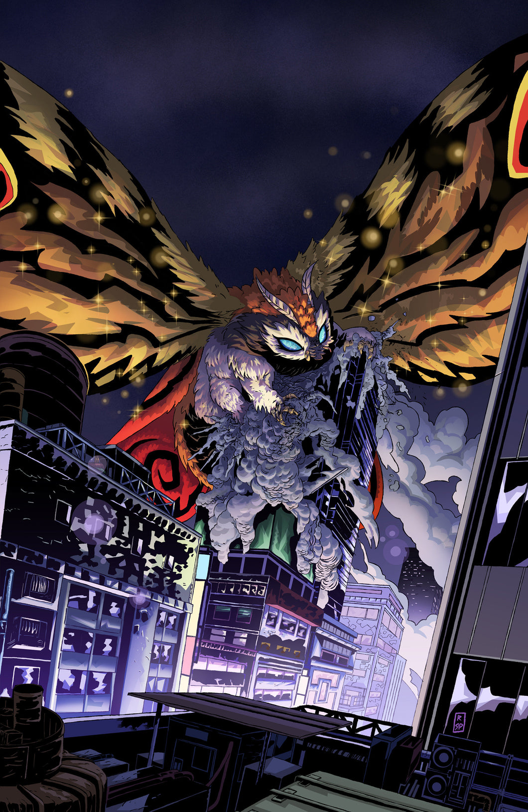 MOTHRA: QUEEN OF THE MONSTERS #4 VARIANT RI (25) (RIVERA FULL ART)