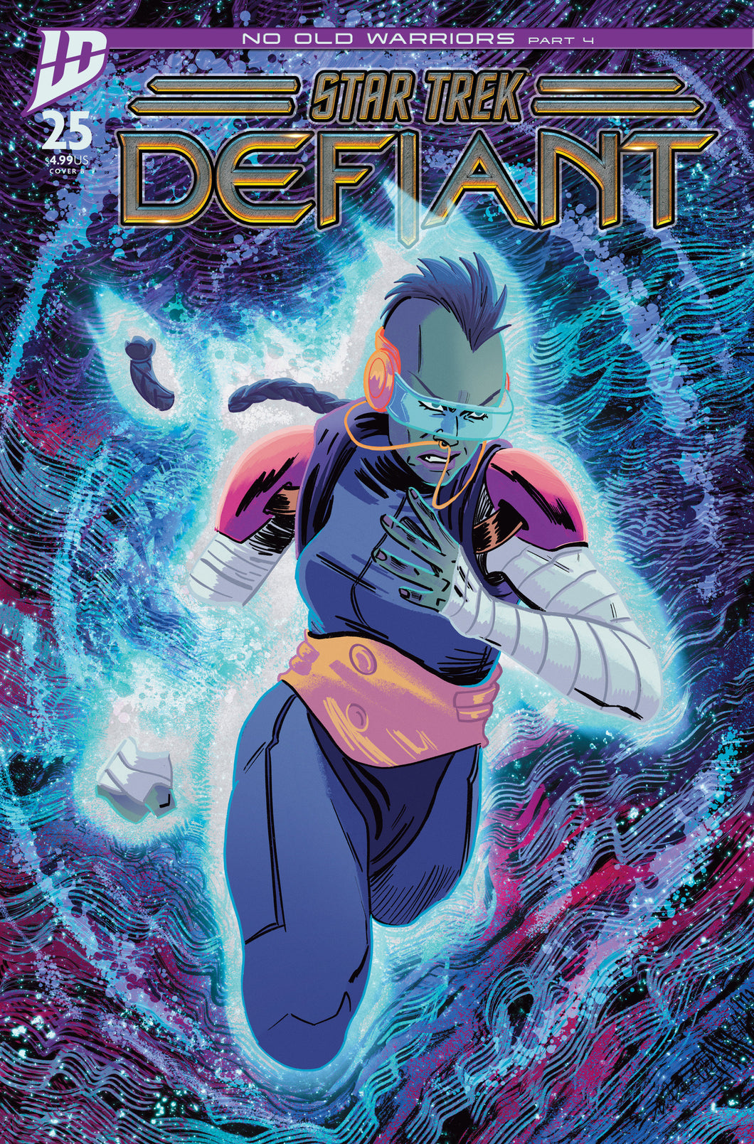 STAR TREK: DEFIANT #25 VARIANT B (KNIGHT)