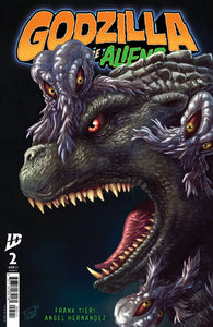 GODZILLA: HERE THERE BE ALIENS #2 COVER A (PE)
