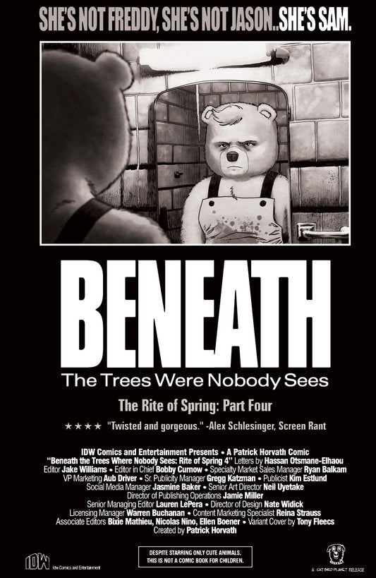 BENEATH THE TREES WHERE NOBODY SEES: RITE OF SPRING #4 VARIANT RI (25) (FLEECS FULL ART)