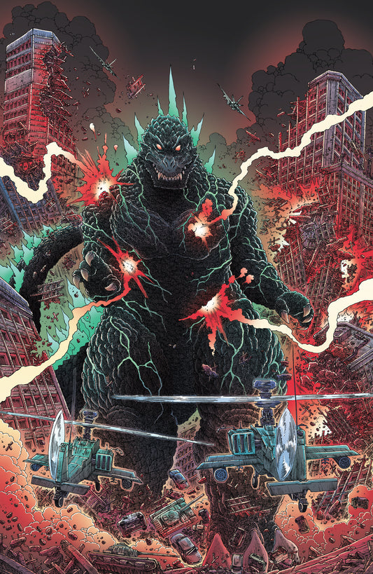 GODZILLA [KAI-SEI ERA] #4 VARIANT RI (25) (STOKOE FULL ART)