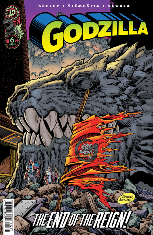 GODZILLA [KAI-SEI ERA] #6 VARIANT D (JURGENS THE DEATH OF SUPERMAN HOMAGE VARIANT)