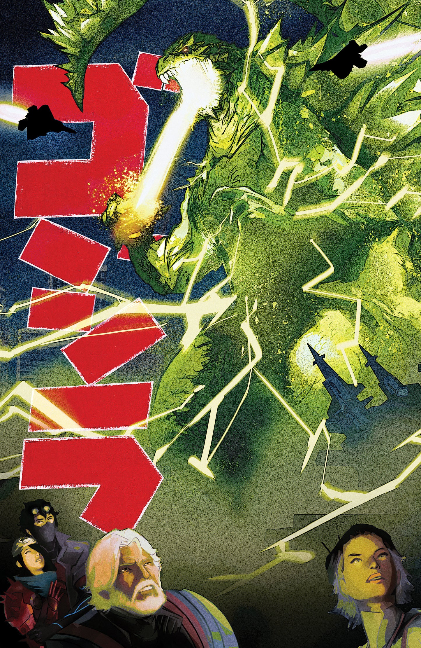 GODZILLA [KAI-SEI ERA] #7 VARIANT RI (25) (DE MARTINIS GODZILLA 1954 MOVIE POSTER HOMAGE VARIANT)