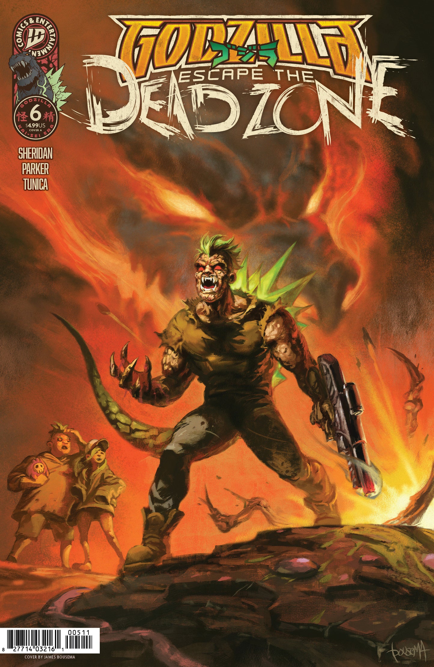 GODZILLA: ESCAPE THE DEADZONE [KAI-SEI ERA] #6 VARIANT B (BOUSEMA)
