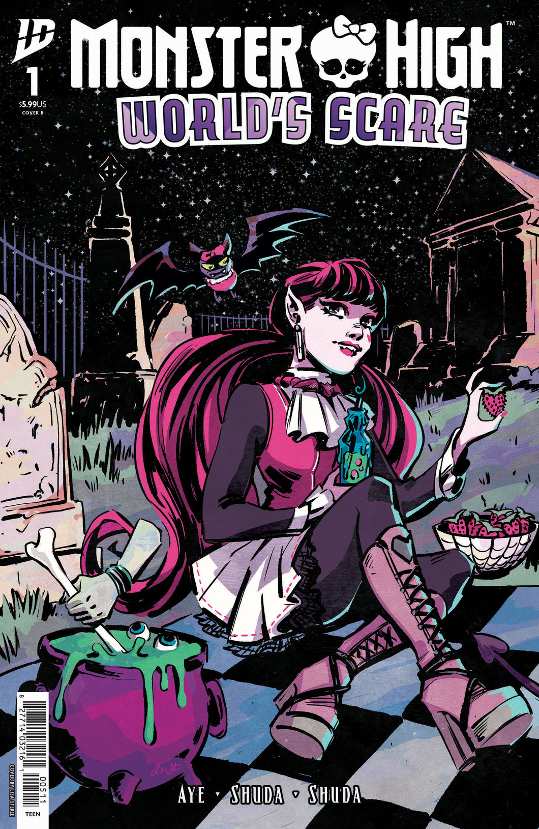MONSTER HIGH: WORLD'S SCARE #1 VARIANT B (STERLE)