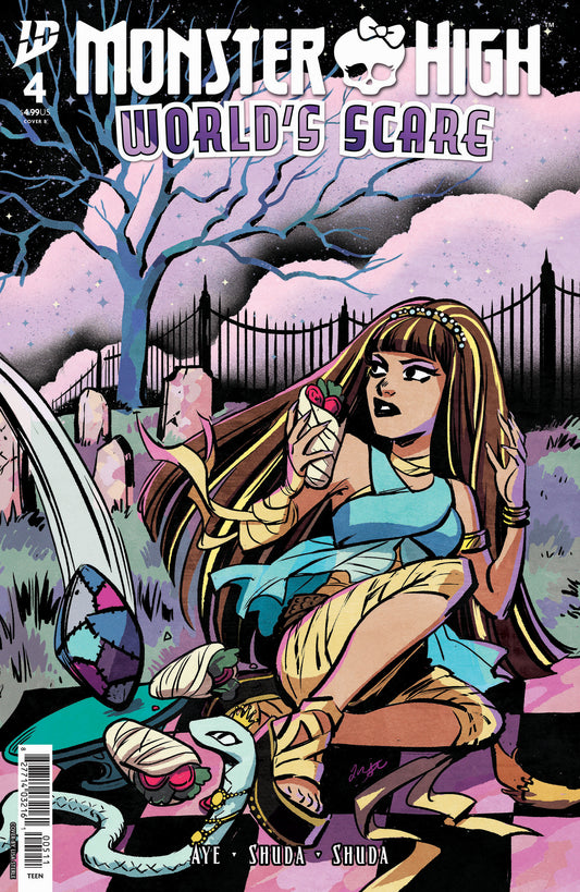 MONSTER HIGH: WORLD'S SCARE #4 VARIANT B (STERLE)