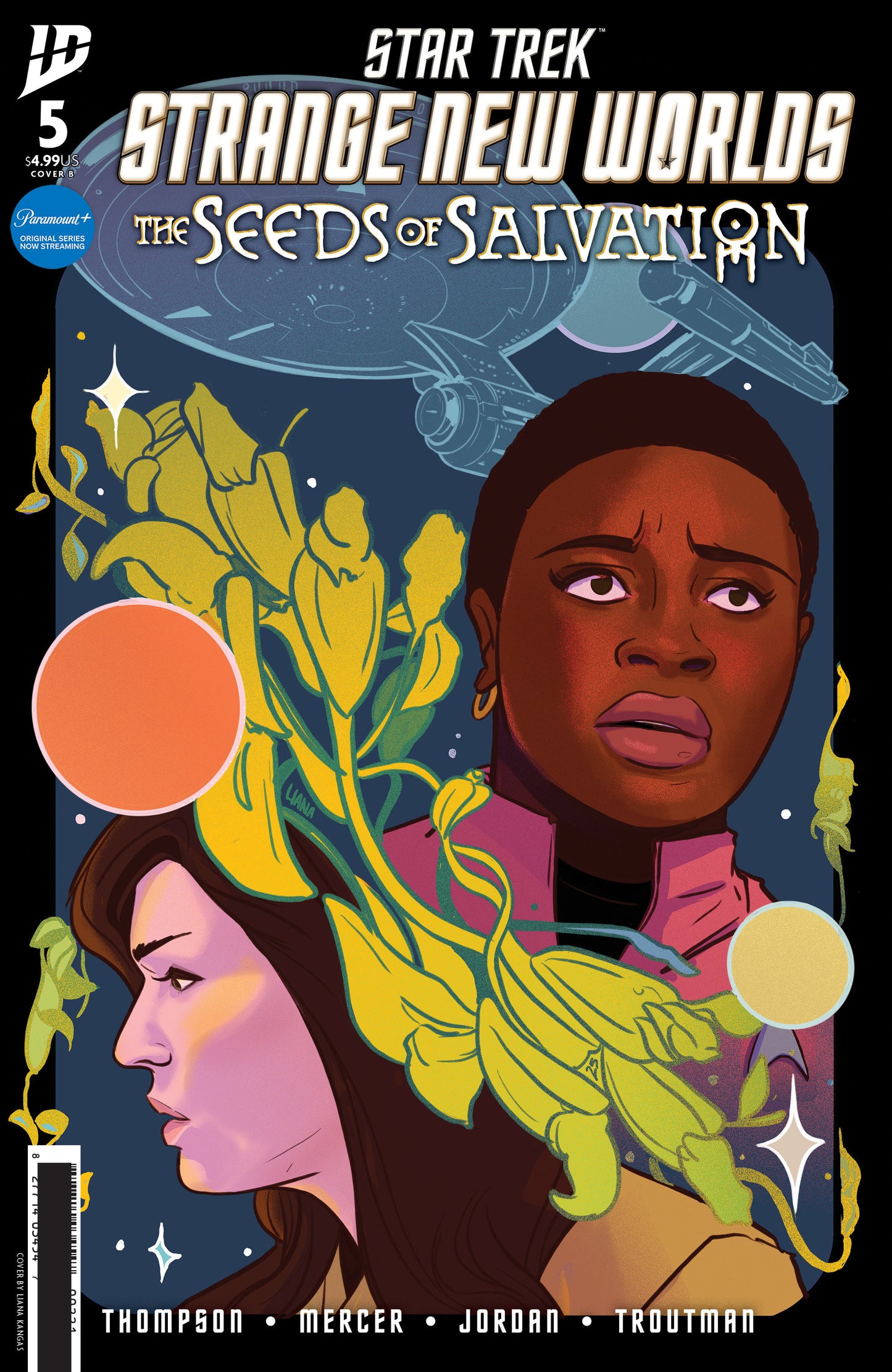 STAR TREK: STRANGE NEW WORLDS--THE SEEDS OF SALVATION #5 VARIANT B (KANGAS)