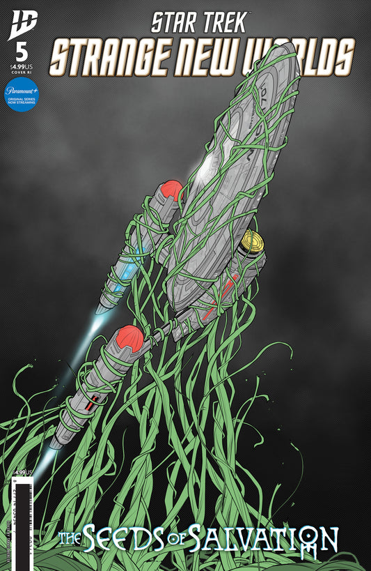 STAR TREK: STRANGE NEW WORLDS--THE SEEDS OF SALVATION #5 VARIANT RI (10) (MERCER B&W)