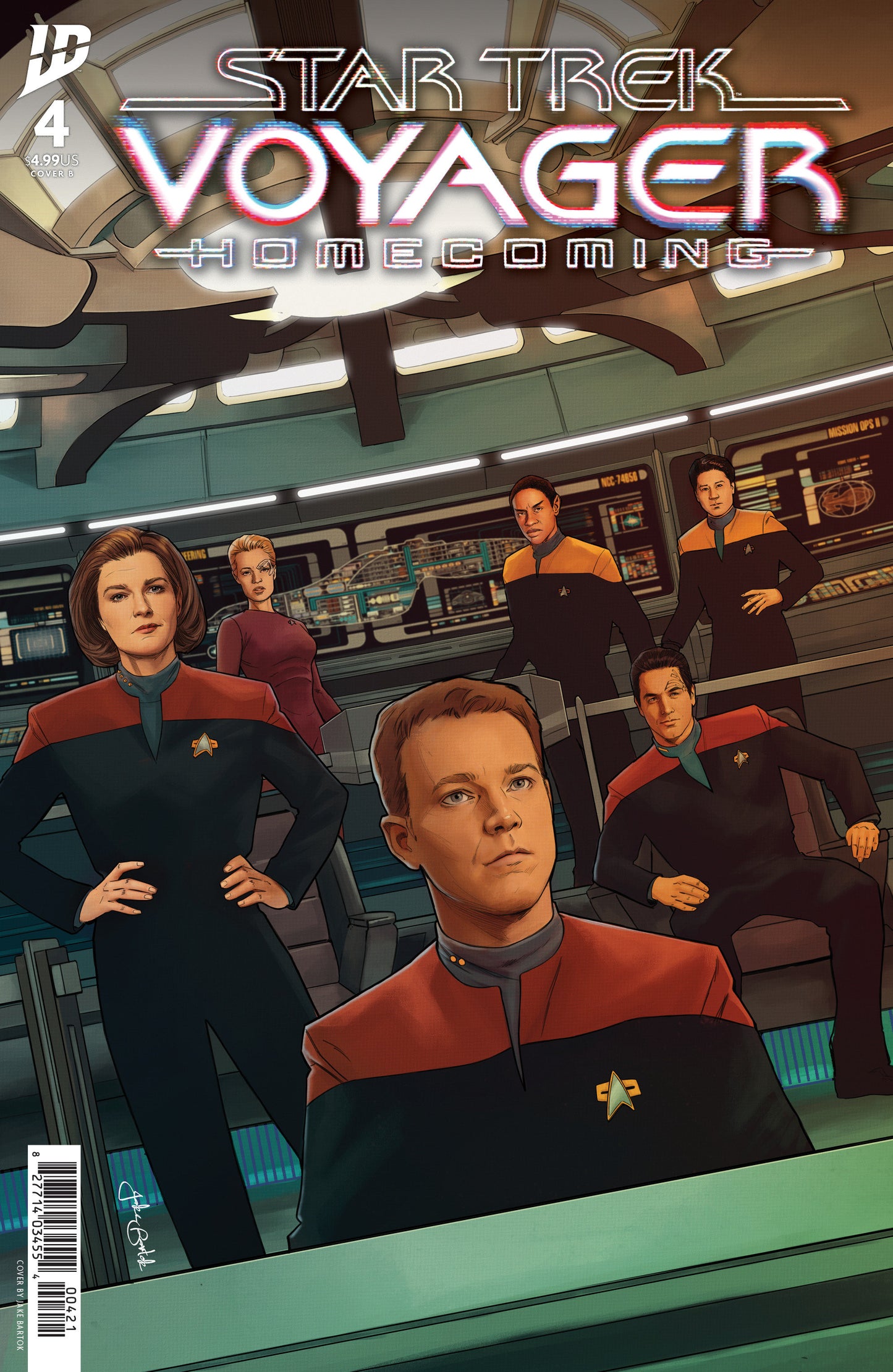STAR TREK: VOYAGER--HOMECOMING #4 VARIANT B (BARTOK)