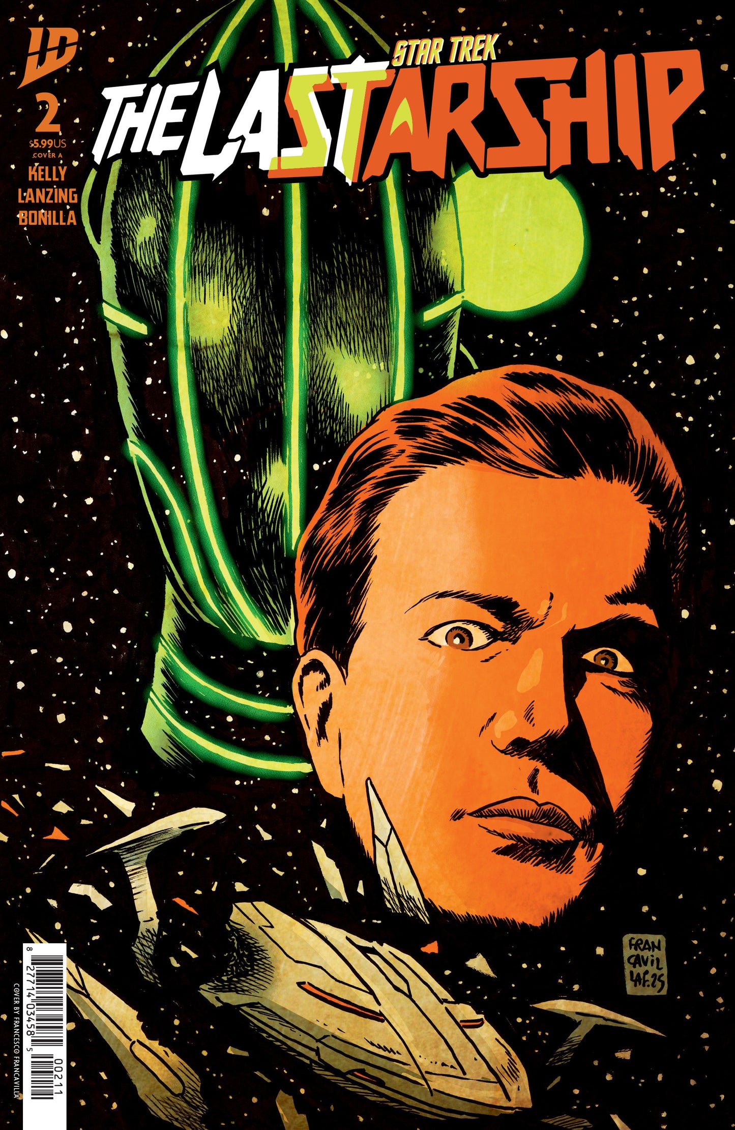 STAR TREK: THE LAST STARSHIP #2 COVER A (FRANCAVILLA)