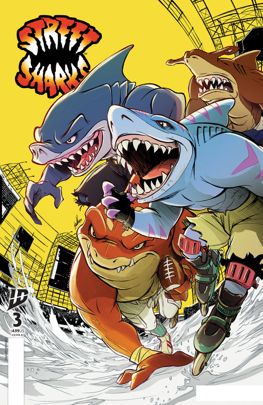 STREET SHARKS #3 VARIANT B (SANTTOS)