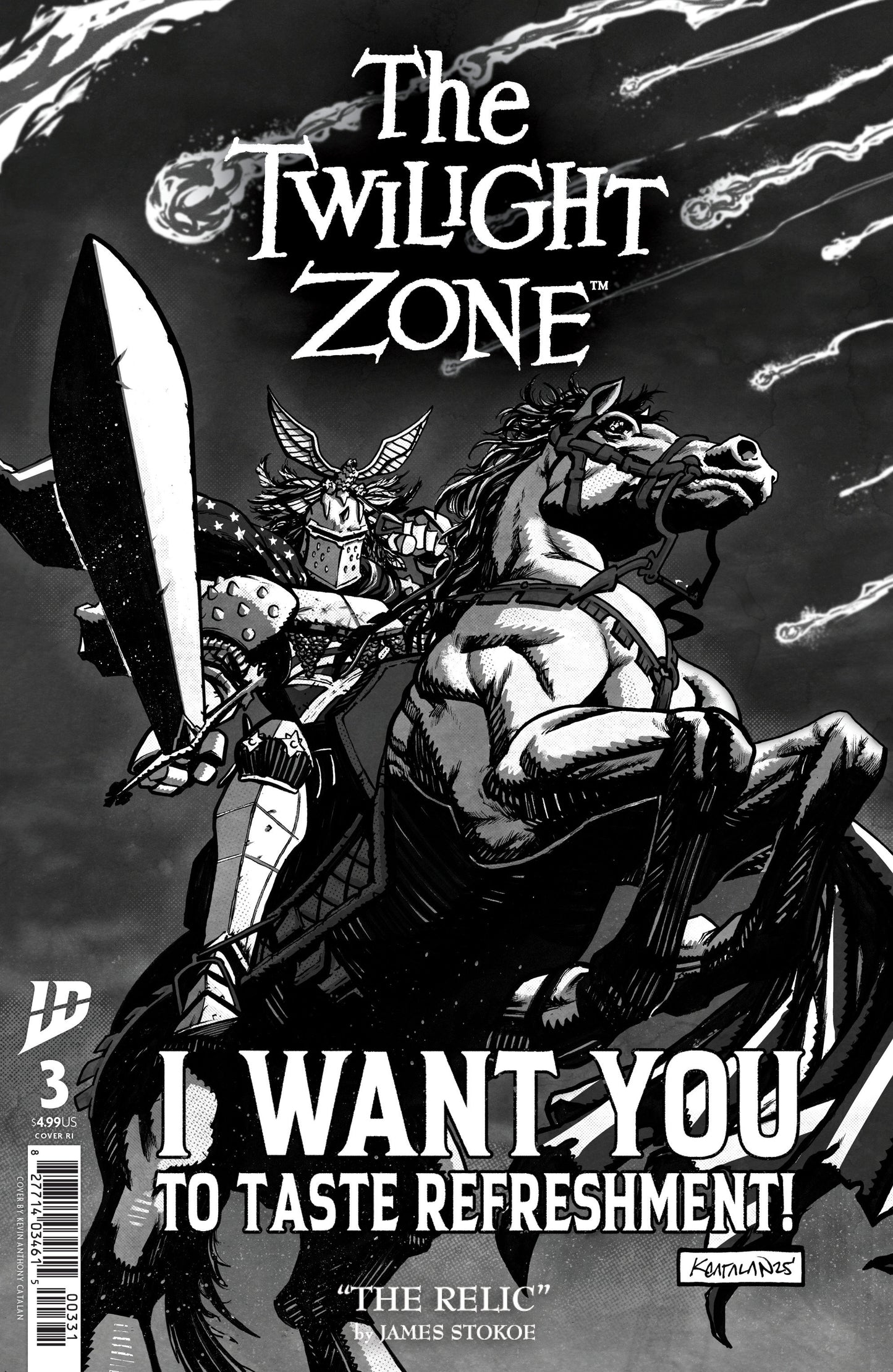 THE TWILIGHT ZONE #3 VARIANT RI (15) (CATALAN)