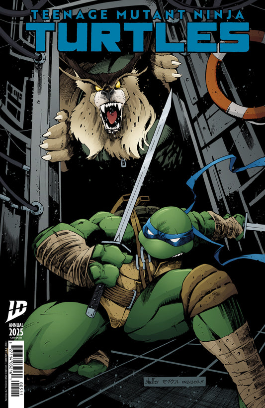 TEENAGE MUTANT NINJA TURTLES: ANNUAL 2025 VARIANT RI (25) (SHELFER)