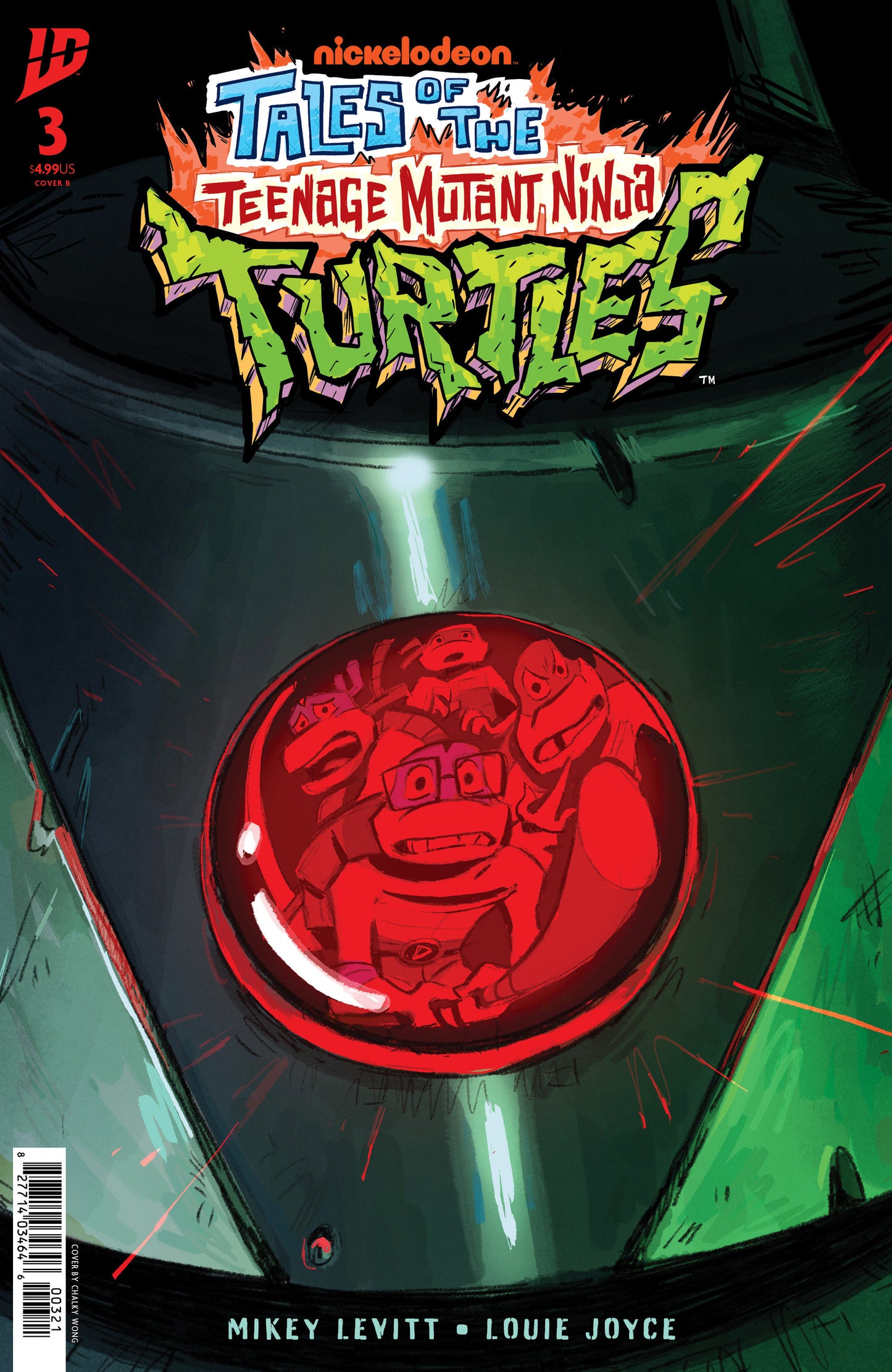 TALES OF THE TEENAGE MUTANT NINJA TURTLES #3 VARIANT B (WONG)
