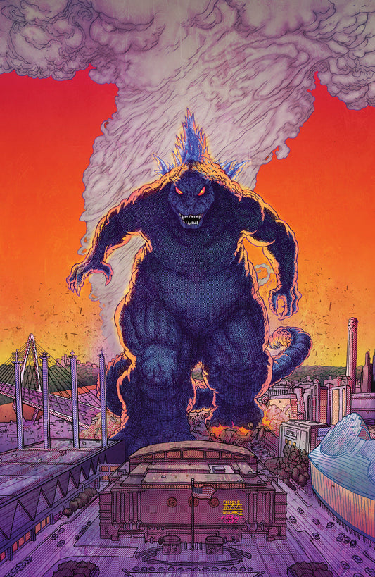 GODZILLA VS. AMERICA: KANSAS CITY VARIANT RI (25) (WILLIAMS II & MOODY FULL ART)
